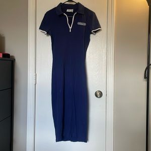 Adidas- originals midi dress blue